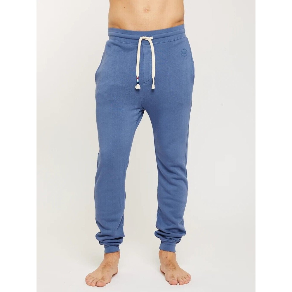 Sol Angeles Waves Joggers Sweatpants Mens Large Mist Blue